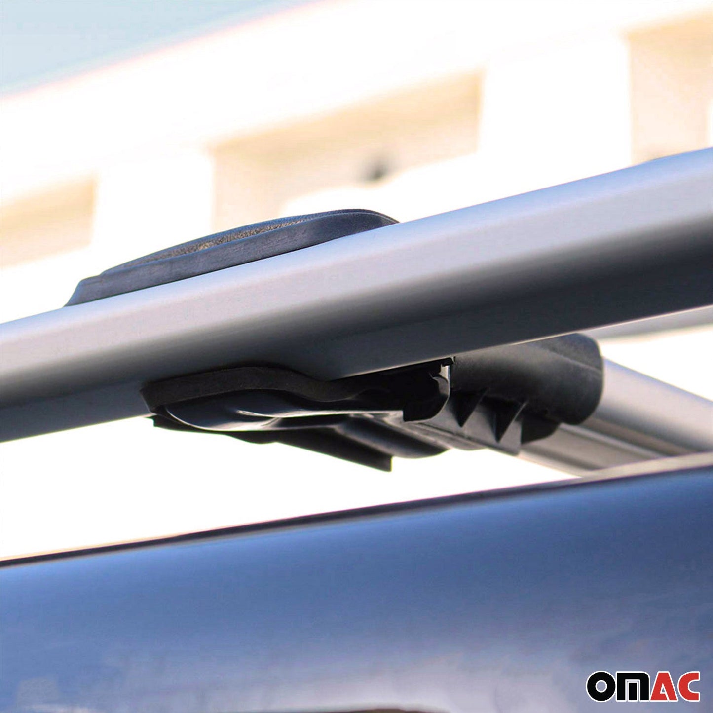 Dachreling + Dachträger für Fiat Fiorino Qubo Nemo Peugeot Bipper 2008-2022 Grau OMAC DE
