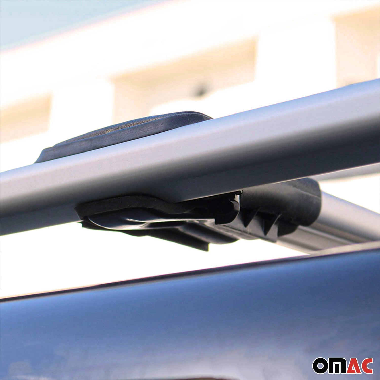 Dachreling + Dachträger für Fiat Fiorino Qubo Nemo Peugeot Bipper 2008-2022 Grau OMAC DE