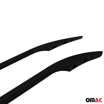 Dachreling + Dachträger Satz für Porsche Cayenne 9PA 2002-2010 Alu Schwarz OMAC DE