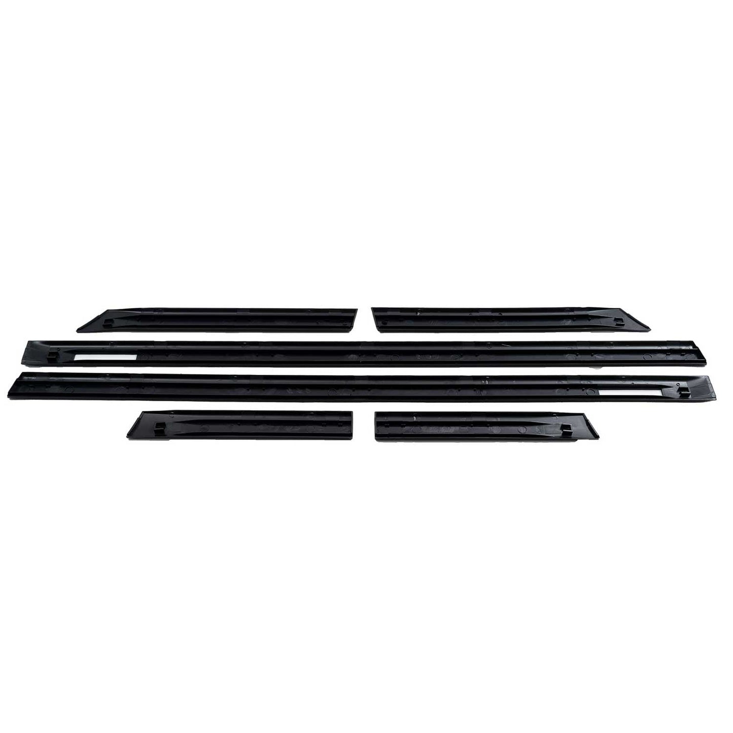 JOM Seitenleisten Türleisten für BMW 3er E36 Coupe Cabrio schwarz 6tlg OMAC DE