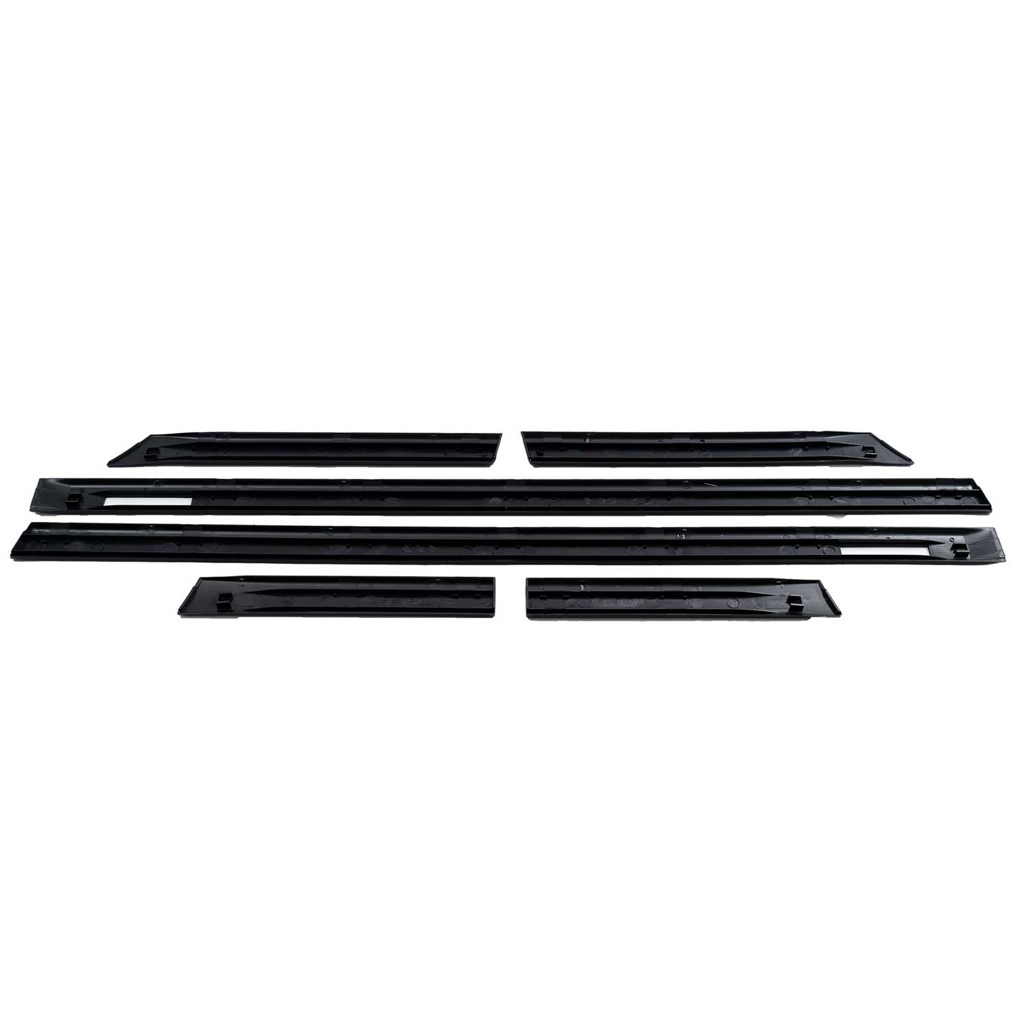 JOM Seitenleisten Türleisten für BMW 3er E36 Coupe Cabrio schwarz 6tlg OMAC DE