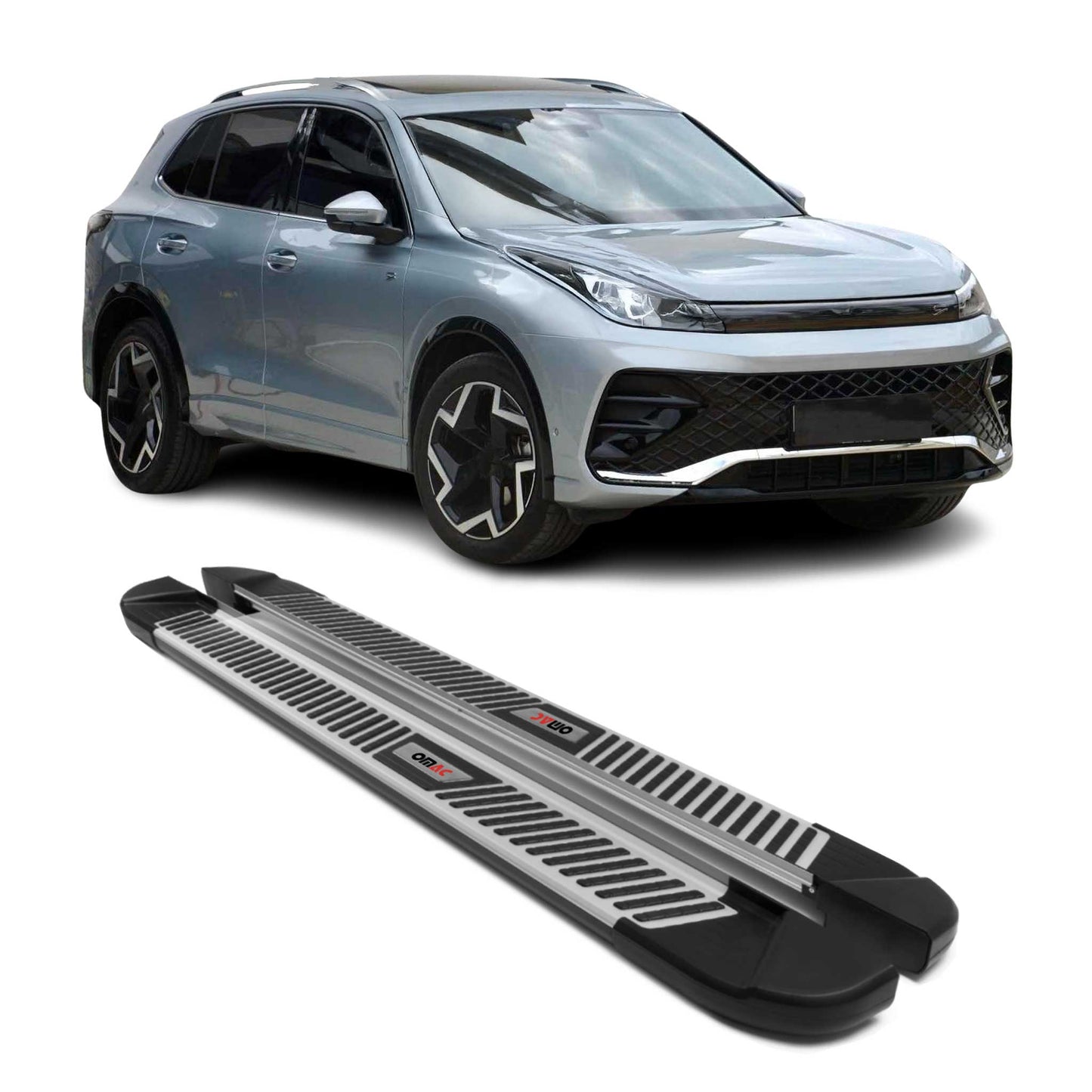 Trittbretter Seitenbretter Seitenschweller für VW Tiguan mk3 2024-2025 OMAC DE