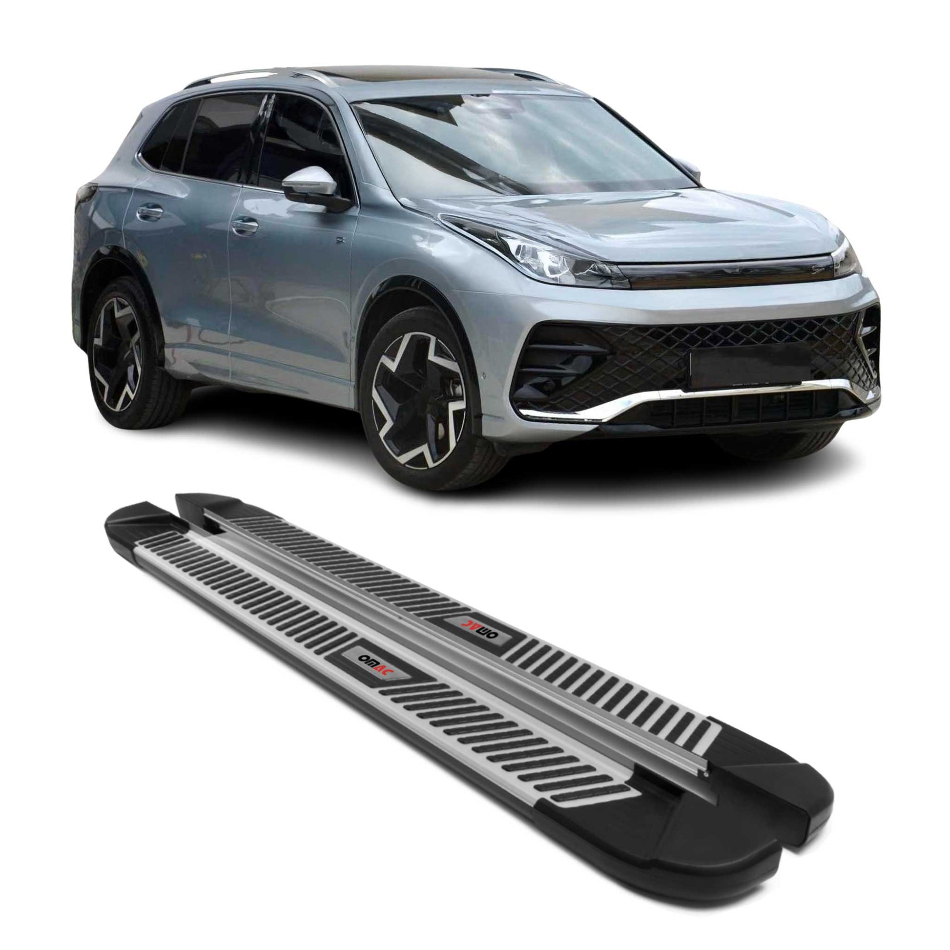 Trittbretter Seitenbretter Seitenschweller für VW Tiguan mk3 2024-2025 OMAC DE