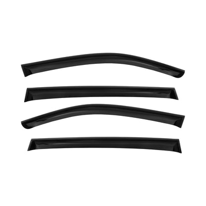Windabweiser Regenabweiser für VW Tiguan mk2 2016-2024 Dunkel Acryl 4tlg