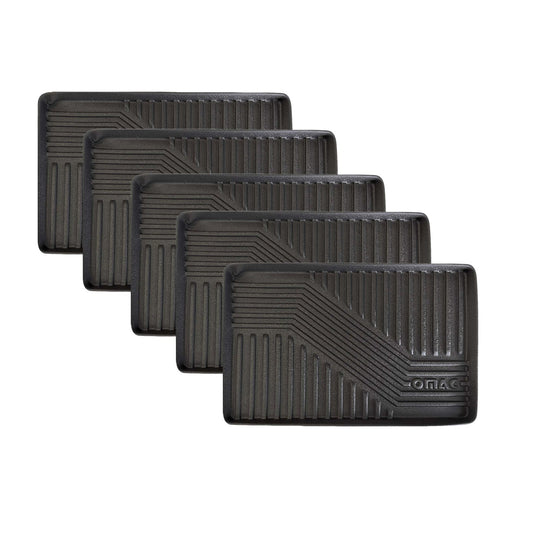 5x OMAC Schuhmatte Sauberlaufmatte Abtropfschale Napfunterlage 58x38cm Unterlage OMAC DE