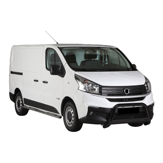 Frontbügel Frontschutzbügel für Fiat Talento 2016-2021 Schwarz Edelstahl ø63 mm OMAC DE