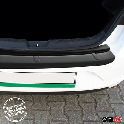 Ladekantenschutz Stoßstangenschutz für Toyota Proace City 2019-2023 Schwarz ABS OMAC DE