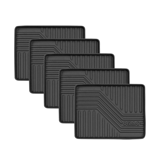 5x OMAC Schuhmatte Sauberlaufmatte Abtropfschale Napfunterlage 43x33cm Unterlage OMAC DE
