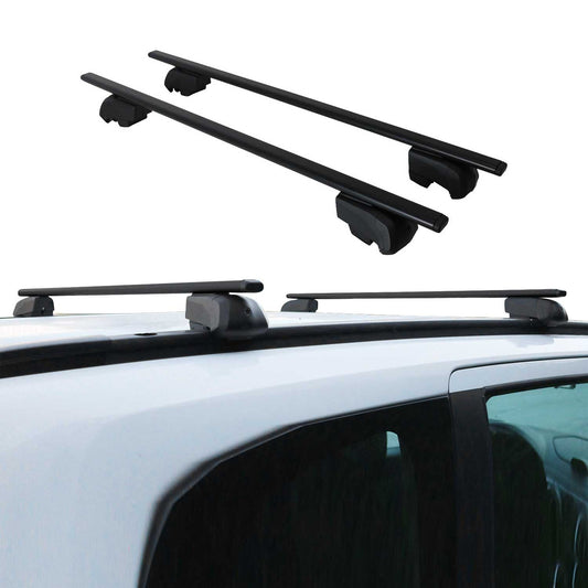 Dachträger Grundtäger für Mitsubishi ASX 2010-2023 75kg Metall Schwarz 2 tlg OMAC DE