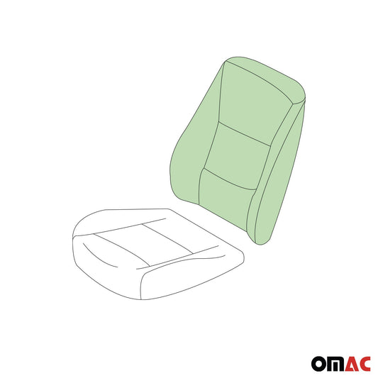 Rückenlehne Schaumstoff Sitzpolster für Citroen Berlingo 1996-2008 Sandfarben OMAC DE