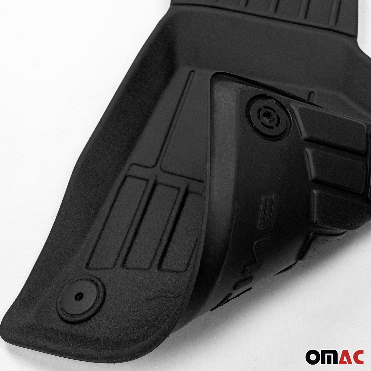 OMAC Gummi Fußmatten für Ford Transit 2000-2013 Premium 3D Automatten Schwarz OMAC DE