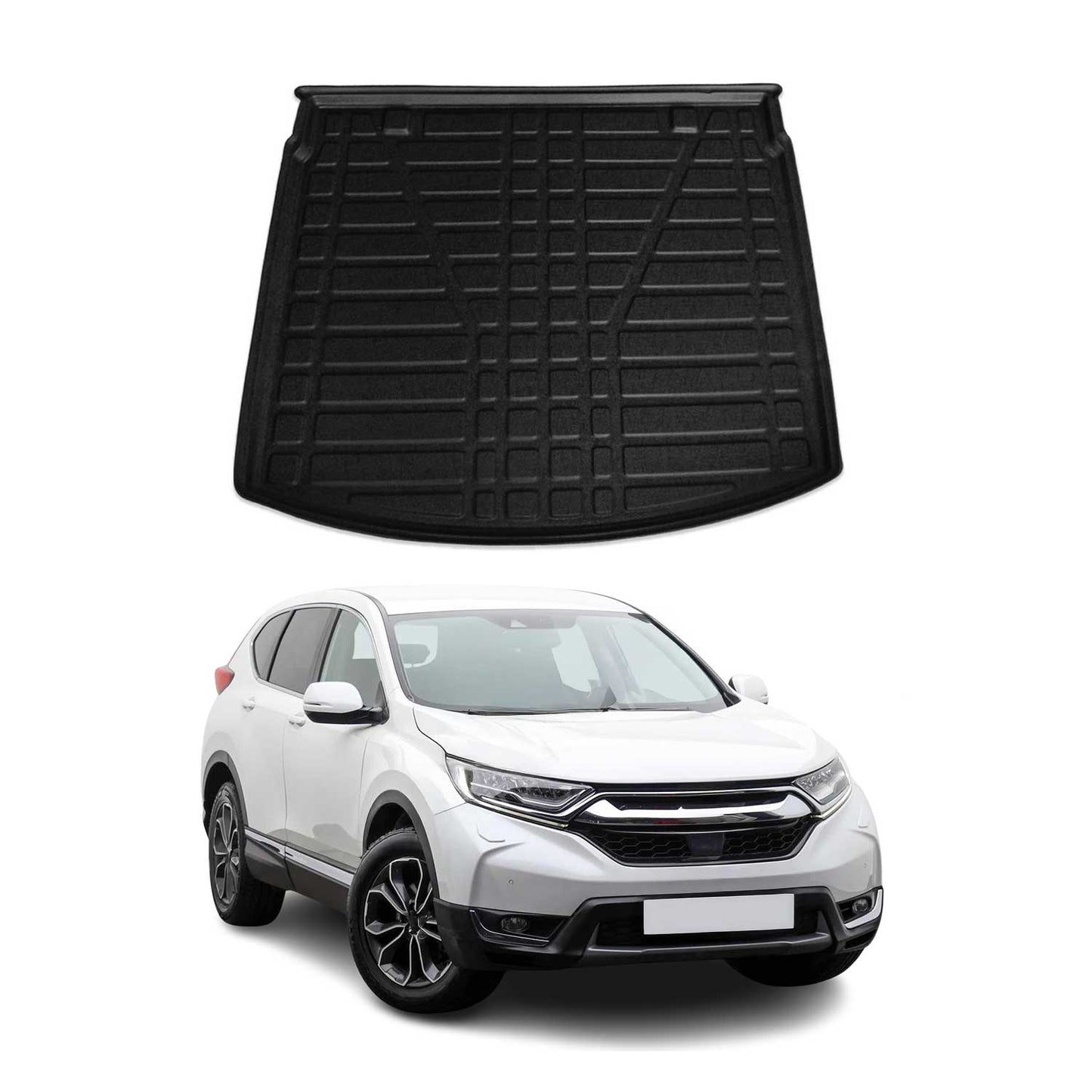Kofferraumwanne Laderaumwanne für Honda CR-V 2017-2025 Gummi TPE Schwarz OMAC DE