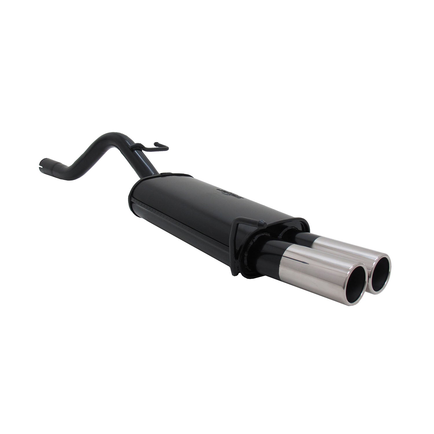 Novus Sportauspuff für Opel Corsa D 2x76mm Endschalldämpfer mit ABE OMAC DE