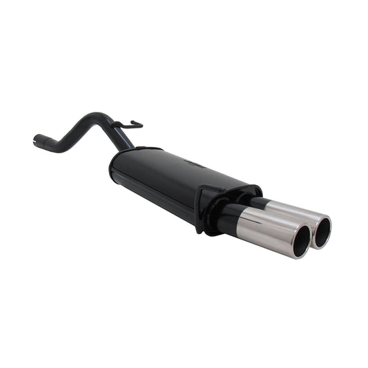 Novus Sportauspuff für Opel Corsa D 2x76mm Endschalldämpfer mit ABE OMAC DE