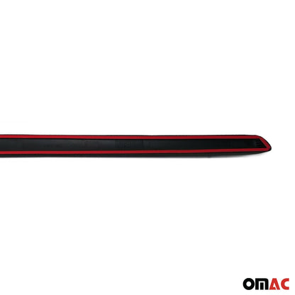 Seitenleiste Türleisten für Opel Astra G 1998-2009 Vorne Rechts Schwarz 1 tlg OMAC DE