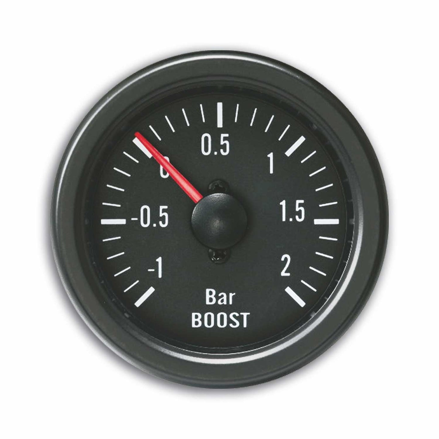 Zusatzinstrument Ladedruckmesser Boost für Universal schwarz