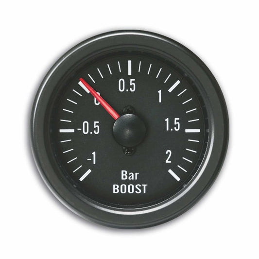 Zusatzinstrument Ladedruckmesser Boost für Universal schwarz