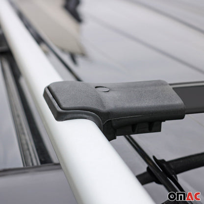 Dachträger Grundtäger für Citroen Berlingo 2018-2025 75kg Alu Schwarz 2x OMAC DE