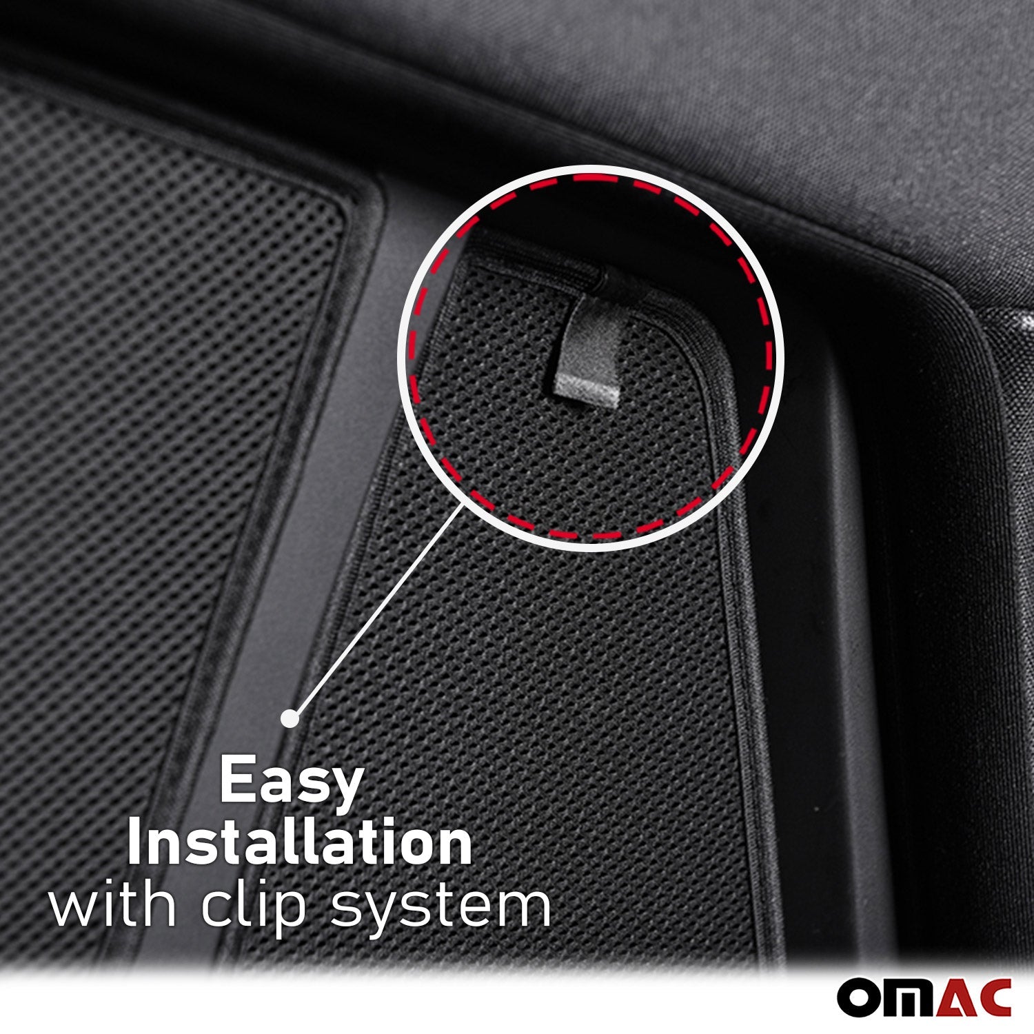 Sonnenschutz Seitenfenster für Audi A3 8P 3tür 2003-2012 Heckscheibe 2tlg OMAC DE