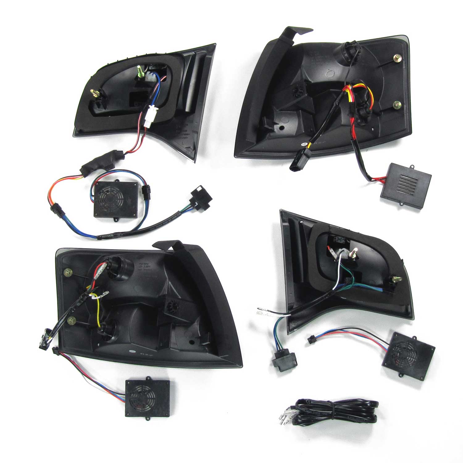 Rückleuchten für Audi A4 Avant B7 2004-2008 schwarz 4tlg OMAC DE