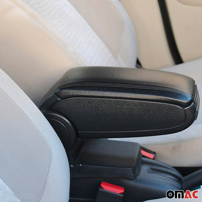 2006-2015 Skoda Roomster Mittelarmlehne Armlehne Schwarz Passform