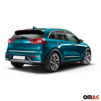 Chrom Satz Seitenleiste & Heckleiste für Kia Niro 2016-2019 Silber 11tlg OMAC DE