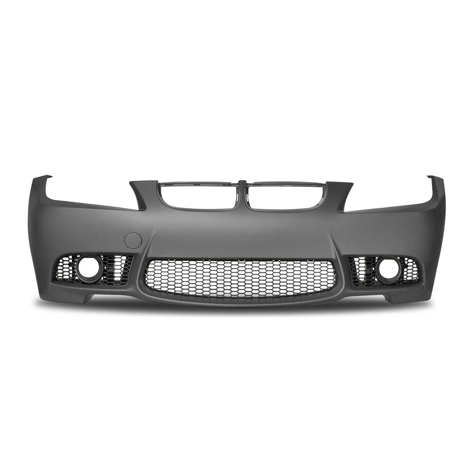 JOM Frontstoßstange für BMW E90 / E91 2005-2008 Sport-Design Schwarz OMAC DE