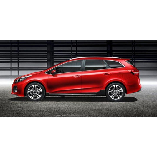 Seitenschweller Sideskirts für Kia Cee'd 2015-2018 Schwarz Glanz 2tlg OMAC DE