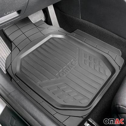 2023-2025 BYD Tang 5Sitze Fußmatten Zuschneidbar Schwarz Gummi 4 tlg OMAC DE