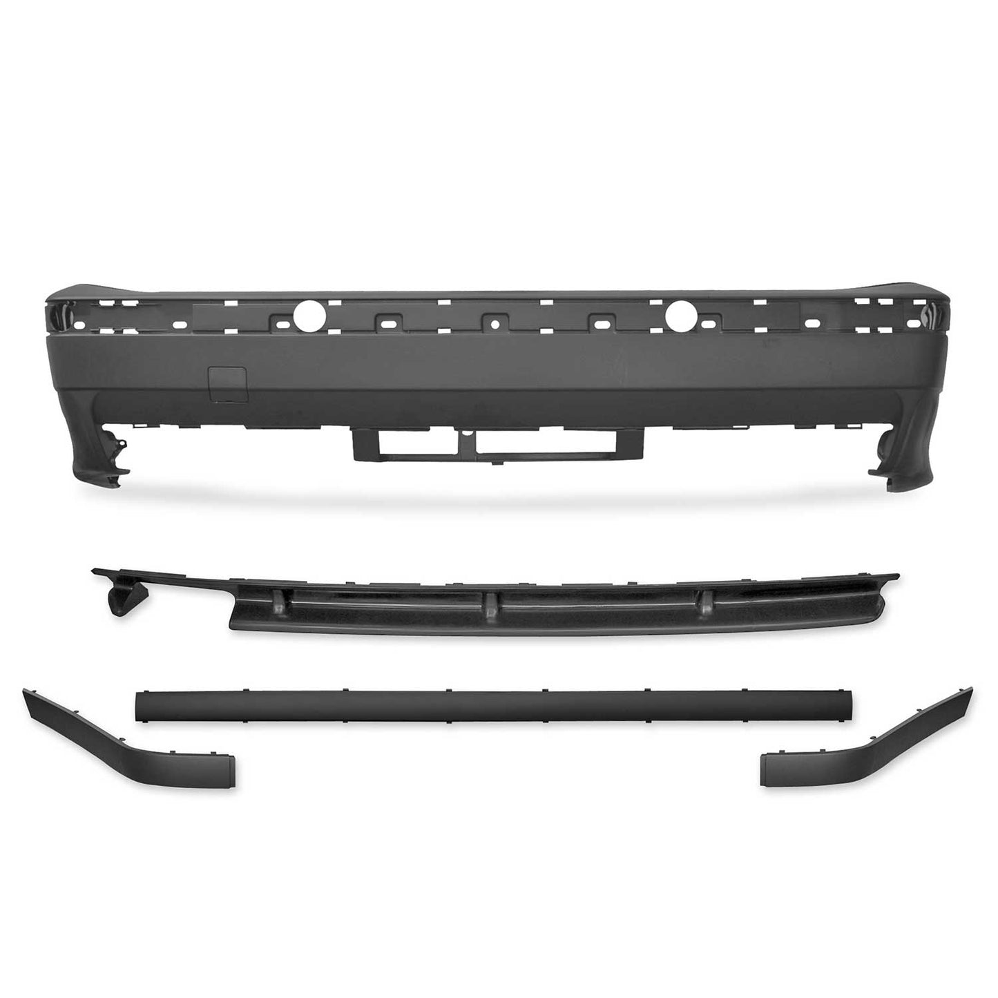 JOM Heckstoßstange Sport-Design für BMW 3er E36 Coupe Cabrio Limo Touring OMAC DE