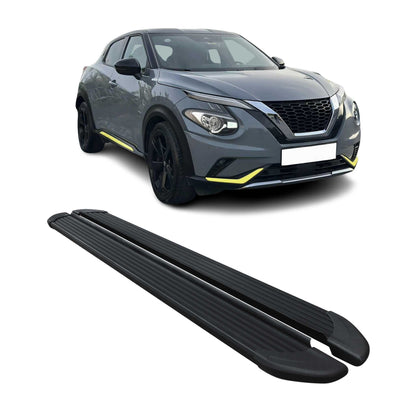 2019-2025 Nissan Juke Seitenschweller Trittbretter Schweller Alu Schwarz OMAC DE