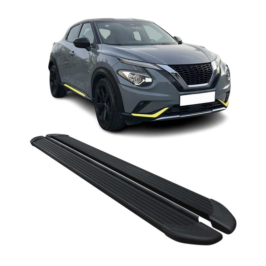 2019-2025 Nissan Juke Seitenschweller Trittbretter Schweller Alu Schwarz OMAC DE