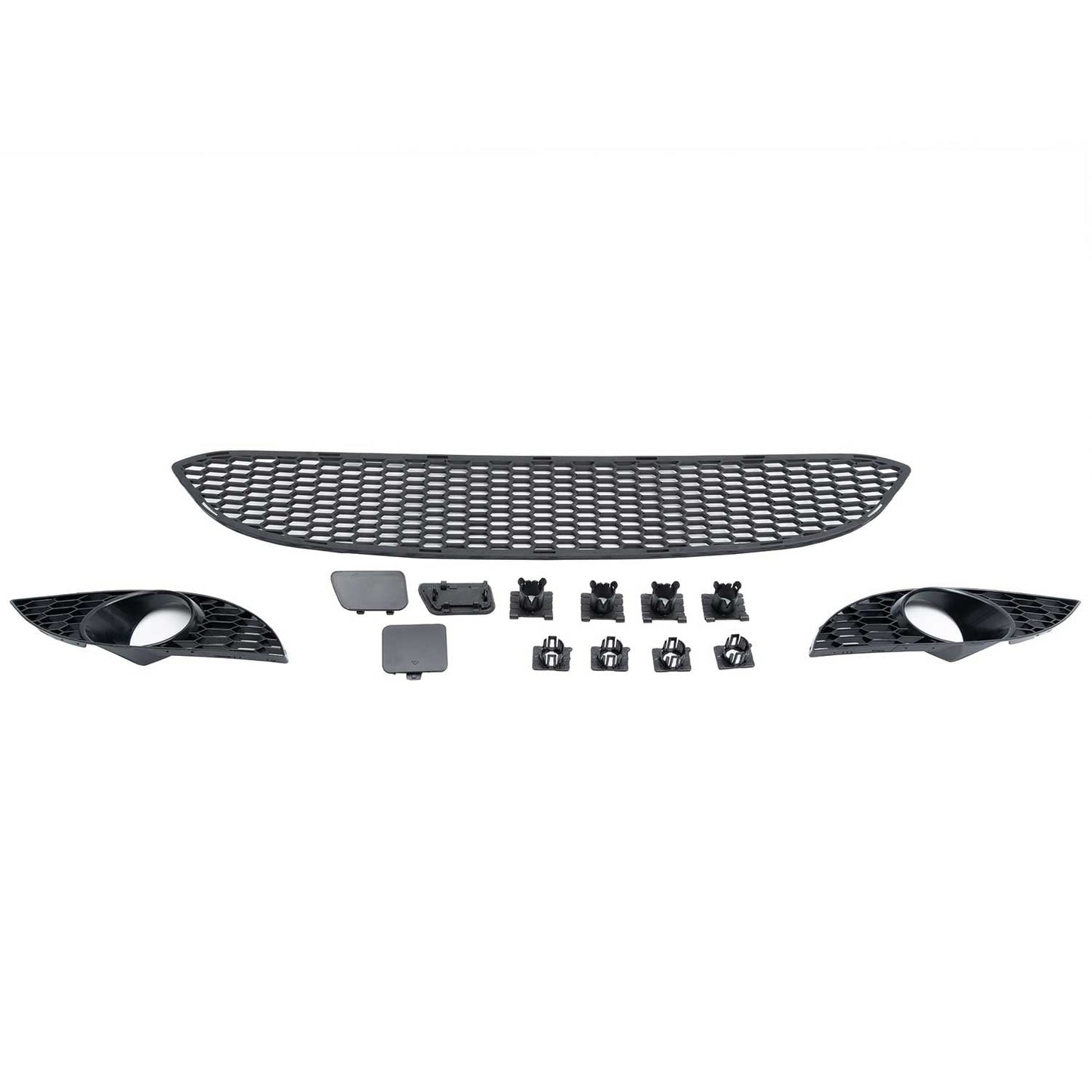 JOM Stoßstange für BMW E60 Limo 2003-2010 / E61 Touring 2004-2010 Schwarz OMAC DE