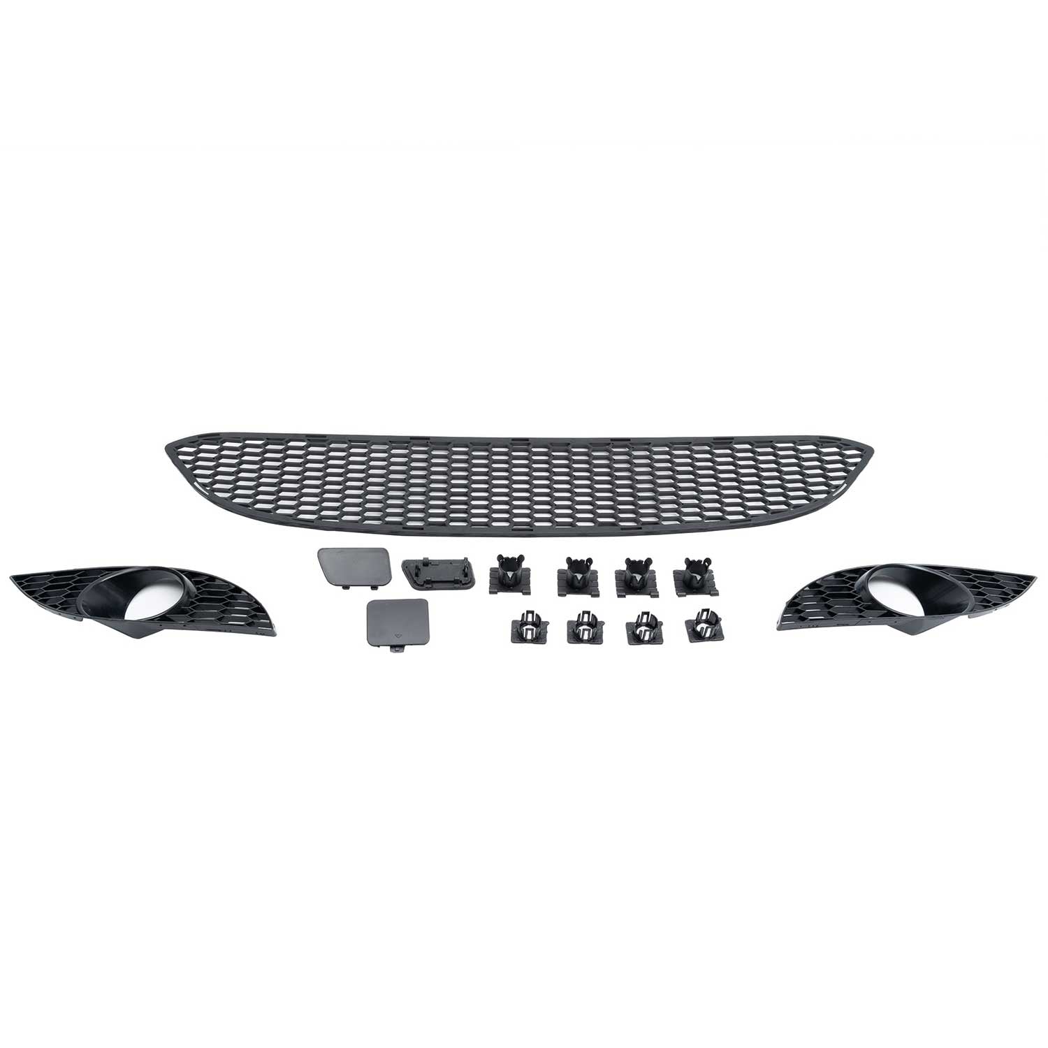 JOM Stoßstange für BMW E60 Limo 2003-2010 / E61 Touring 2004-2010 Schwarz OMAC DE
