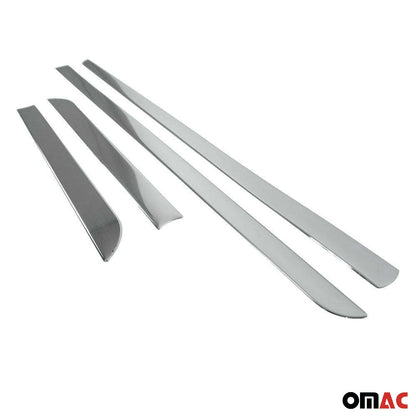 Türschutzleiste Seitentürleiste Türleisten für Citroen C4 2004-2010 Edelstahl 4x OMAC DE