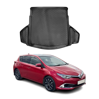 Kofferraummatte Kofferraumwanne für Toyota Auris Kombi 2012-2015 Gummi TPE OMAC DE