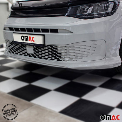 2021-2025 VW Caddy Frontspoiler Lippe Stoßstange Splitter Grundiert OMAC DE
