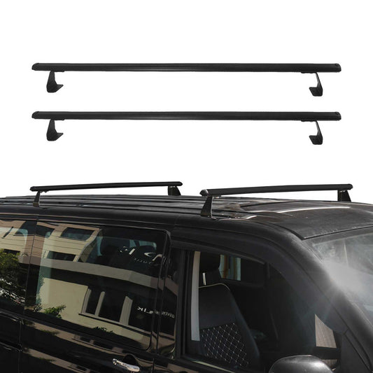 Dachträger für Ford Transit Custom / Tourneo Custom 2023-2025 75kg Schwarz 2tlg OMAC DE