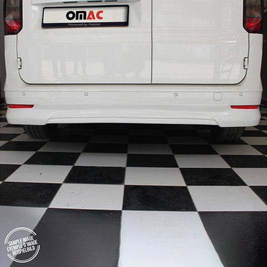 2021-2025 VW Caddy Heckspoiler Lippe Stoßstange Splitter Langer Grundiert OMAC DE