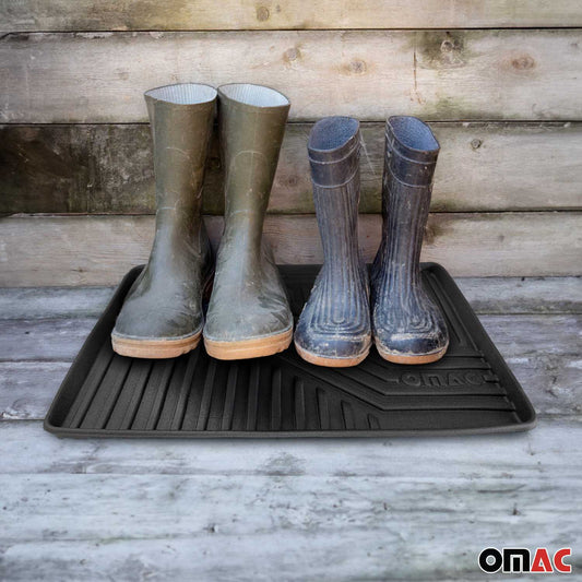 3x OMAC Schuhmatte Sauberlaufmatte Abtropfschale Napfunterlage 58x38cm Unterlage OMAC DE