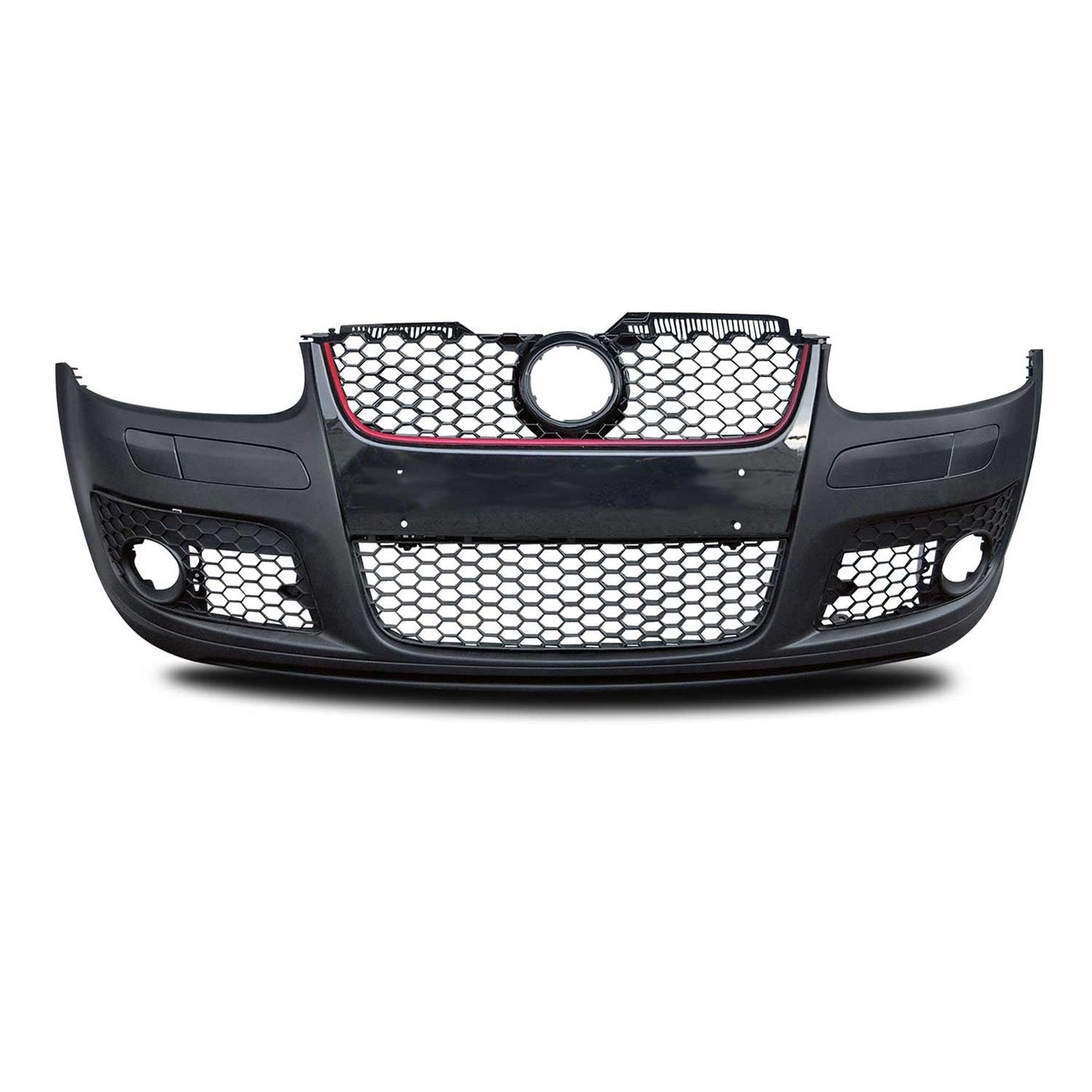JOM Stoßstange für vorne Kühlergrill VW Golf MK5 2003-2008 Schwarz OMAC DE