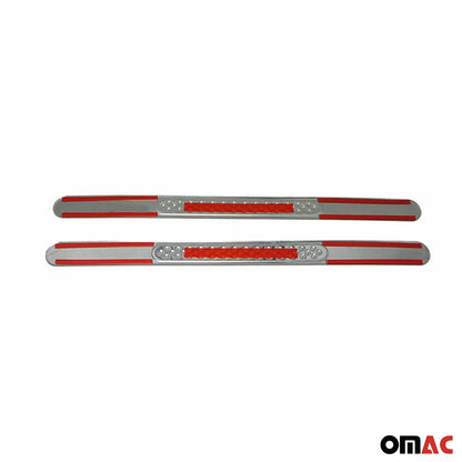 Einstiegsleisten Türschweller für Honda Civic IX 2011-2015 Edelstahl Silber 2tlg OMAC DE