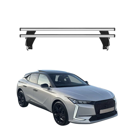 Menabo Dachträger Grundträger für DS DS4 II 2021-2025 Alu Grau 2tlg OMAC DE