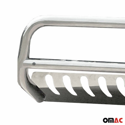 Frontbügel Frontschutzbügel für Honda CR-V 2012-2016 mit ABE Edelstahl Silber OMAC DE
