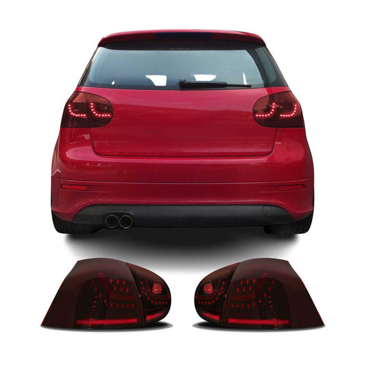 Rückleuchten für VW Golf MK5 2003-2008 dunkel/ Rot 4tlg OMAC DE