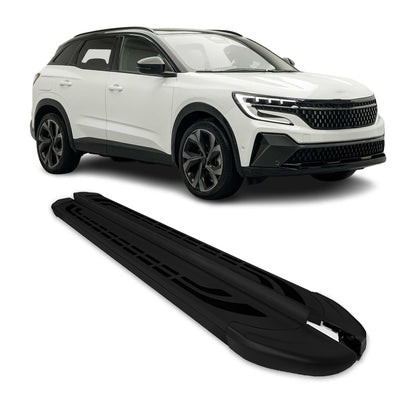Trittbretter Seitenschweller für Renault Austral 2022-2025 Schwarz Alu 2 tlg - autoseifert.com