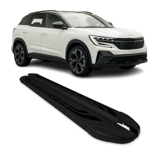 Trittbretter Seitenschweller für Renault Austral 2022-2025 Schwarz Alu 2 tlg - autoseifert.com