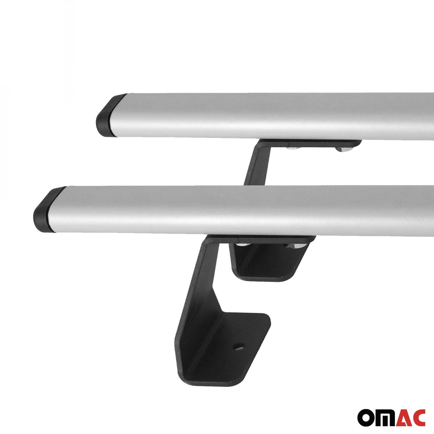 Dachträger Grundtäger für Honda CR-V mk4 2012-2016 75kg Stahl Silber 2 tlg OMAC DE