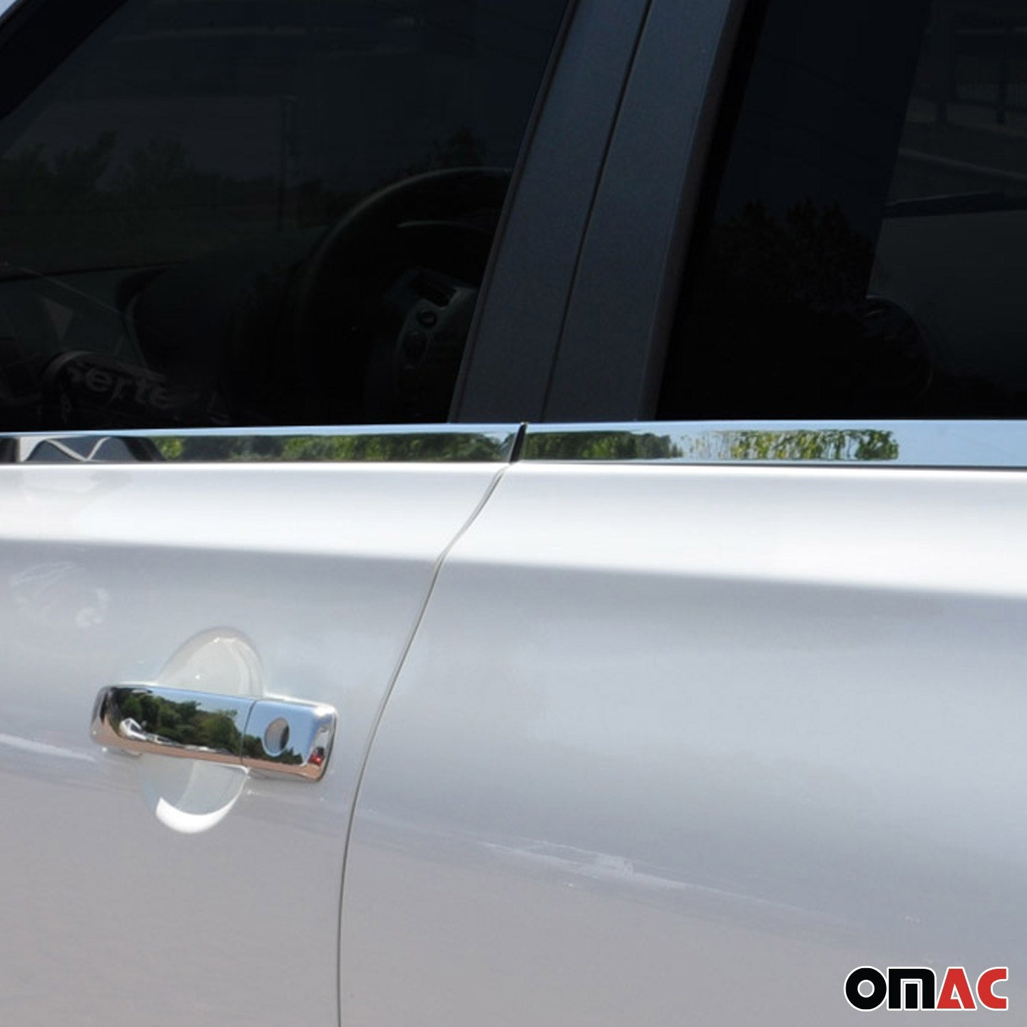 Fensterleisten Zierleisten für Nissan X-Trail T32 2014-2020 Edelstahl Chrom 4tlg OMAC DE