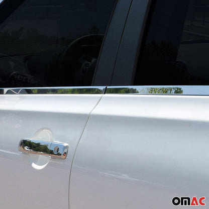 Fensterleisten Zierleisten für Nissan X-Trail T32 2014-2020 Edelstahl Chrom 4tlg OMAC DE